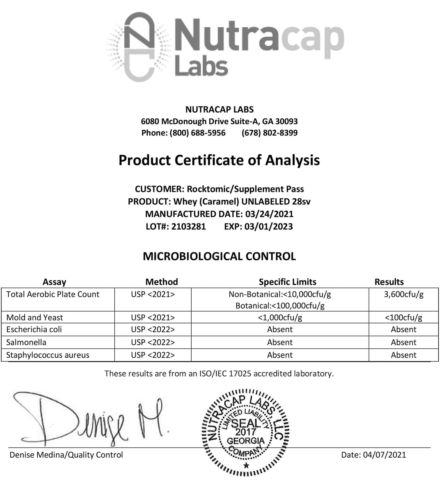 Natural Whey Premium Whey Protein - Salted Caramel