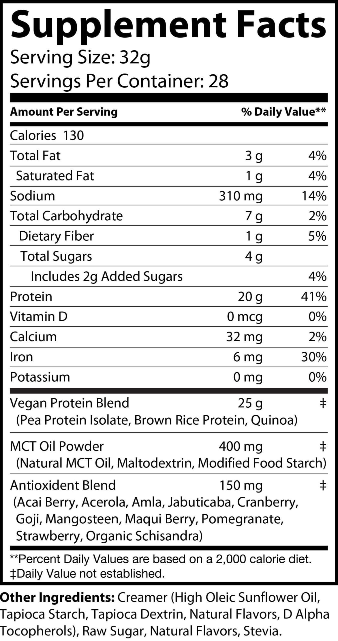 Vegan Protein Milkshake