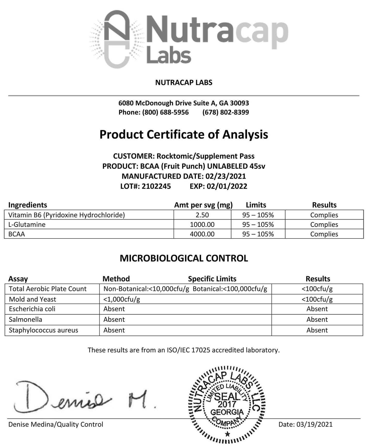 BCAA