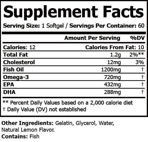 Omega 3 Fish Oil