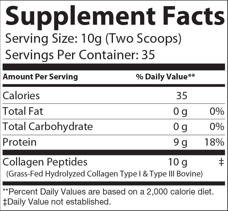 Collagen Type 1 & 3 Grass Fed